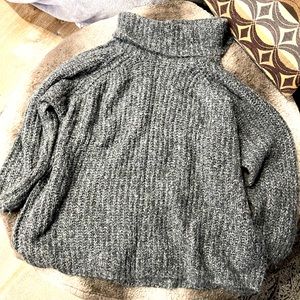 Ladies cowl neck sweater